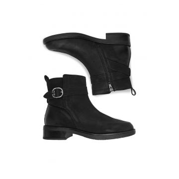 Botine pentru dama CEO-WI23-JIA-03 -  Piele naturala - Negru