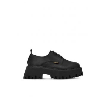 dama -  piele naturala - negru - Negru