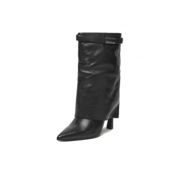 dama -  piele naturala - negru - Negru