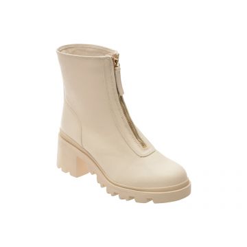 Ghete ALDO albe, MERIELLE 110, din piele naturala