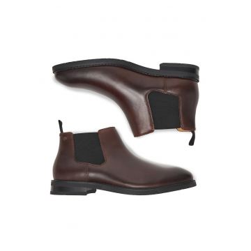 Ghete barbati -  CEO-DANTE-07 - piele naturala - maro