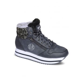 Ghete cu detalii animal print -