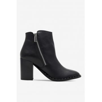 Ghete dama  5905588007074 - Piele naturala - Negru - Negru