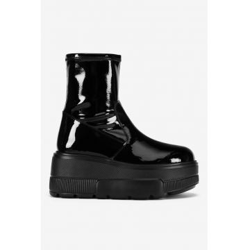 Ghete dama  5905588966760 - Piele naturala - Negru - Negru