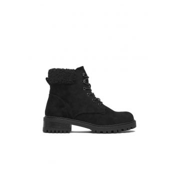 Ghete dama  CEO-RE22F657-17 - negru - material sintetic -