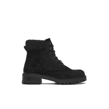 Ghete dama  CEO-RE22F657-17 - negru - material sintetic -