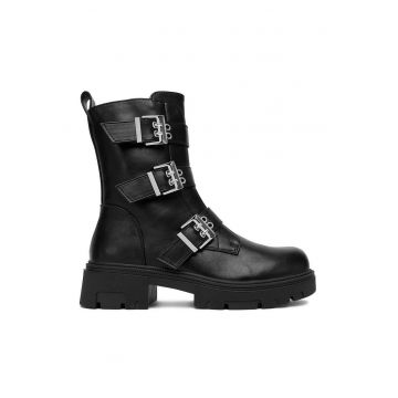 Ghete dama  HX22030-96 - negru - sintetic