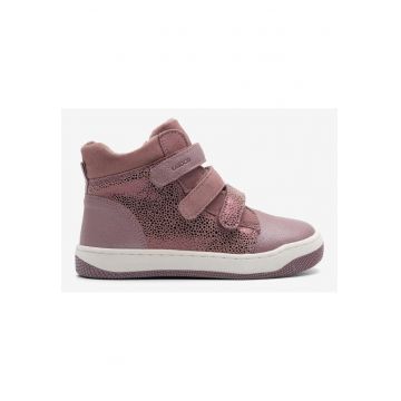 Ghete fete  Piele naturala - Violet - Violet