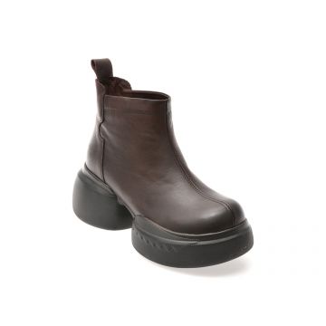 Ghete GRYXX maro, 35563, din piele naturala