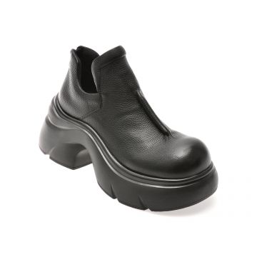 Ghete GRYXX negre, 2613, din piele naturala