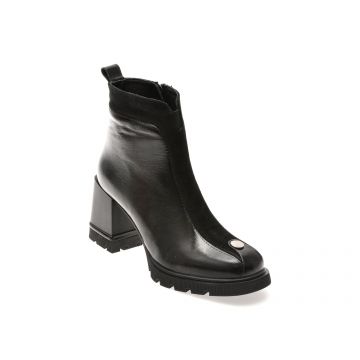 Ghete GRYXX negre, 3531631, din piele naturala lacuita