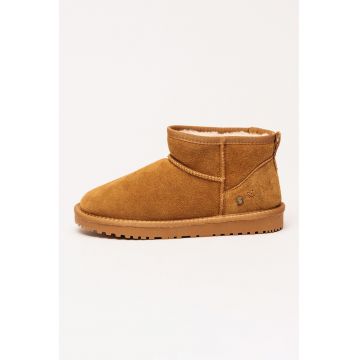 Ghete slip-on de piele intoarsa' - Maro camel
