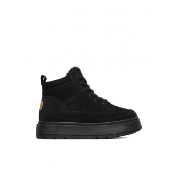 Ghete sport fete -  textil - negru