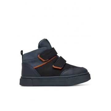 Ghete sport pentru baieti -  piele naturala - multicolor