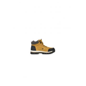 Ghete unisex copii -  maro - textil