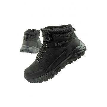 Pantofi de drumetie de iarna  pentru barbati - cu bareta izolata la glezna