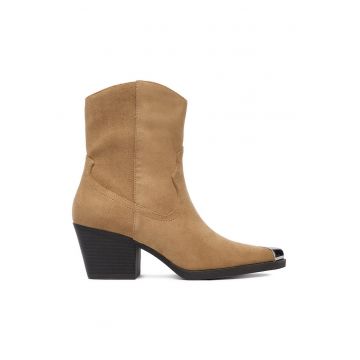 Botine BZRB0184-24 -  Textil - Bej