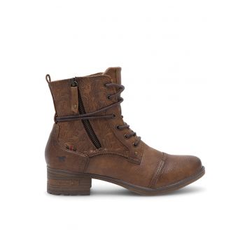 Botine dama 1229-508 -  Textil - Maro