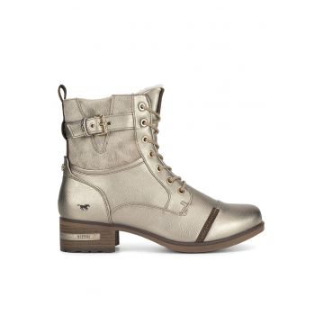 Botine dama 1229-606 -  Textil - Auriu