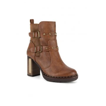 Botine dama 1336-512 -  Textil - Maro