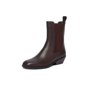Botine dama CEO-AIDA-212-702-2 -  Piele naturala - Maro -