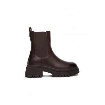 Botine dama CEO-BASIMA-01 -  Textil - Maro