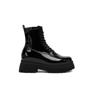 Botine dama HD4616 -  Textil - Negru