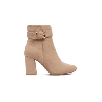 Botine dama HX18052A-61 -  Textil - Bej -