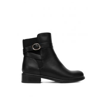 Botine dama -  HX20207-287 - negru - sintetic