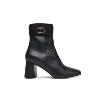 Botine dama -  negru - piele naturala YJ73HIC-X30000 -