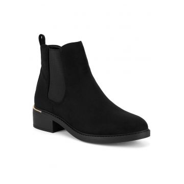 Botine dama -  negru - textil WFA2800-1