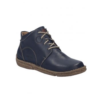 Botine și cizme femei -  Neele 46 - piele naturală - albastru - Albastru