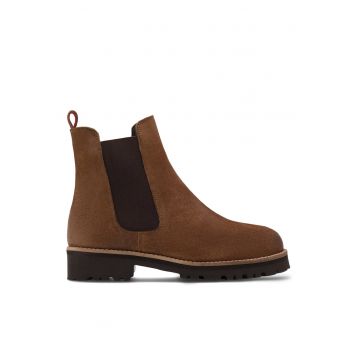 Botine maro  pentru femei - Maro