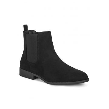 Botine  negre - Negru