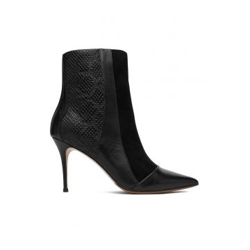 Botine negre  Negru