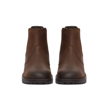 Ghete barbati -  piele naturala - maro