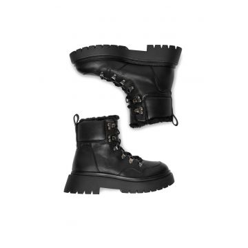 Ghete dama -  13116-4 - negru - sintetic