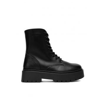 Ghete dama -  13123-1 - sintetic - negru