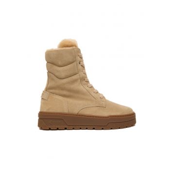 Ghete dama 2254636 -  Piele naturala - Maro