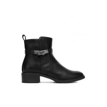 Ghete dama  HX23002-11 - negru - sintetic