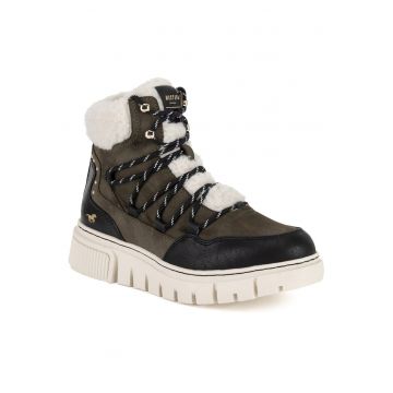 Ghete dama  kaki - textil