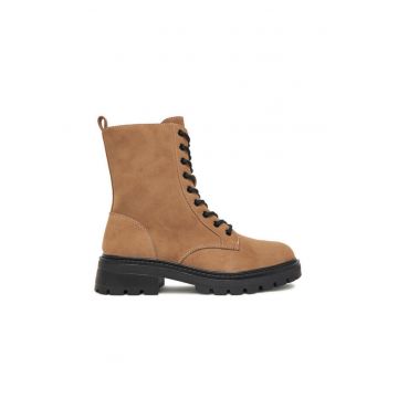 Ghete dama -  model CEO-HY6099S-1 - bej - tesatura