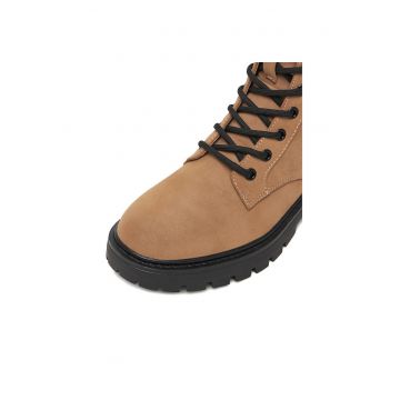 Ghete dama -  model CEO-HY6099S-1 - bej - tesatura