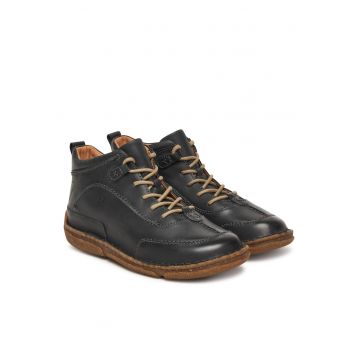 Ghete dama -  Neele 52 480 - piele naturala - negru