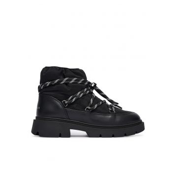 Ghete de zapada  Biker Puffer - textil - negru -