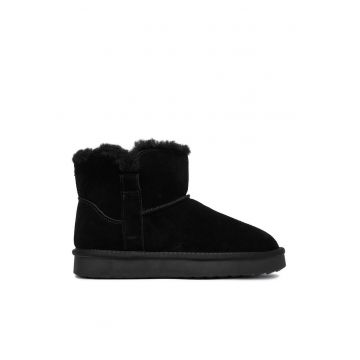 Ghete de zapada -  CEO-HJF241211-5 - piele naturala - negru