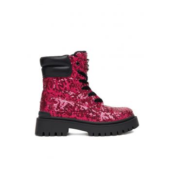 Ghete fete -  negru/roz -