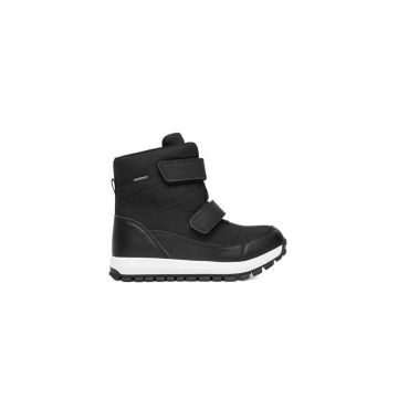Ghete sport baieti  textil - negru