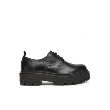 Pantofi dama  piele naturala - negru - Negru