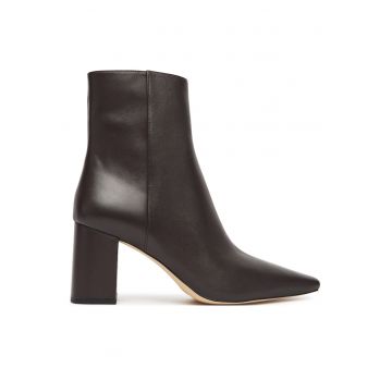 Botine dama  Piele naturala - Maro - Maro